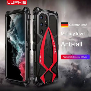 Luphie Titan Metal Armor Case for Samsung Galaxy