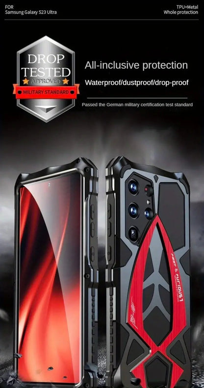 Luphie Titan Metal Armor Case for Samsung Galaxy